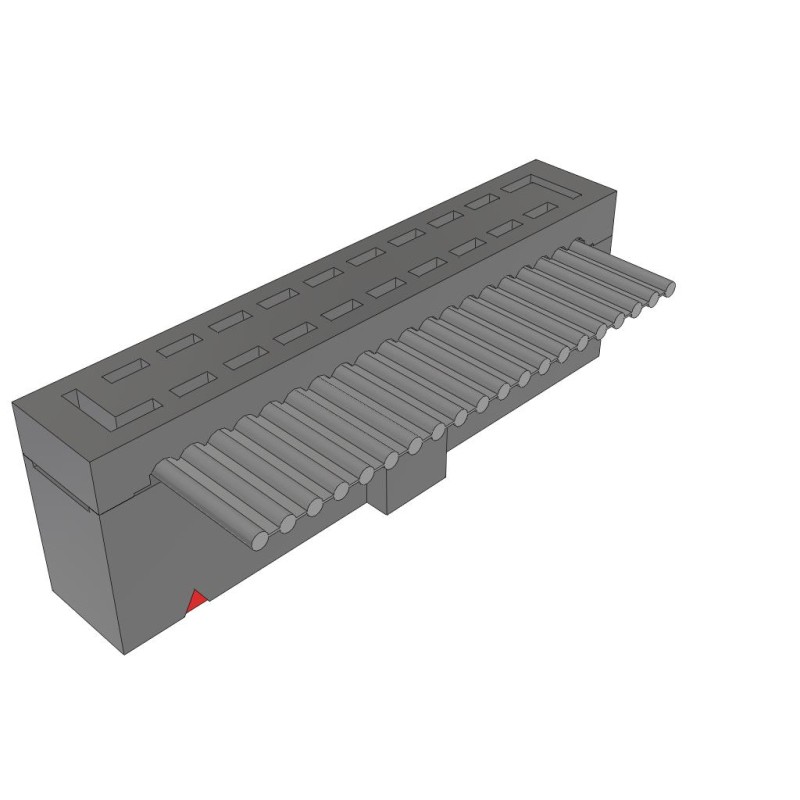 1 pcs : HCSD-10-S-11.00-01-T-N-G - .100' DOUBLE ROW IDC RIBBON CABL