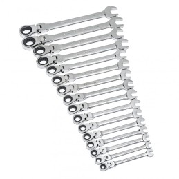 1 pcs - GearWrench 16-Piece Spanner Set, 8 - 25 mm