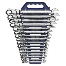 1 pcs - GearWrench 16-Piece Spanner Set, 8 - 25 mm