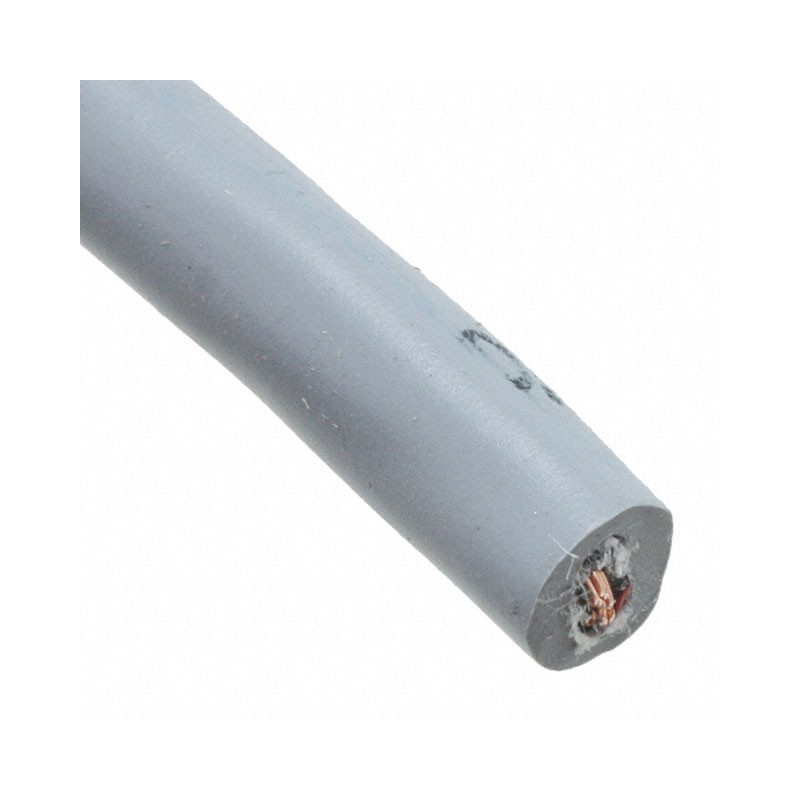 1 pcs : 65002 SL010 - CABLE 2COND 20AWG SLATE FEET