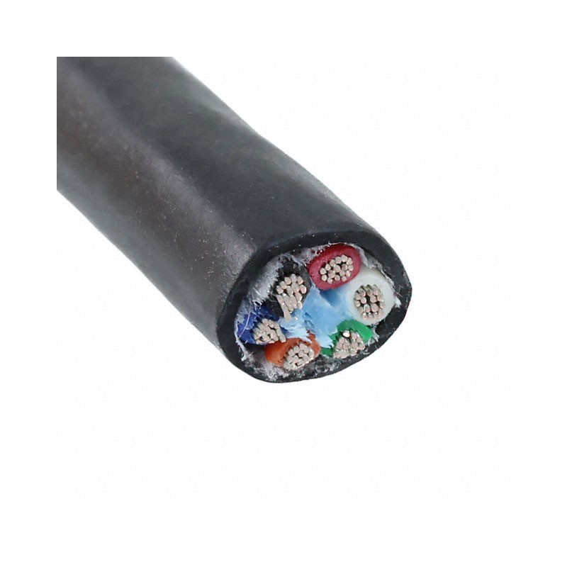 1 pcs : 45056 BK199 - CABLE 6COND 20AWG BLACK FEET