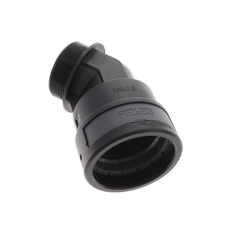 1 pcs : AAPA-48M50PB - FIPLOCK FITTING 45 ELBOW NW48