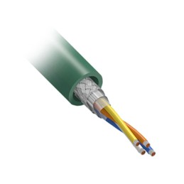 1 pcs : 75032 GR001 - CABLE CAT5E 4COND 22AWG GRN FEET