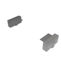 1 pcs : HCSD-06-D-04.00-01-N-G - IDC SOCKET AND TERMINAL CABLE AS