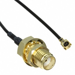 1 pcs : W9015M - CBL ASSY U.FL-SMA JACK-PLUG 15'