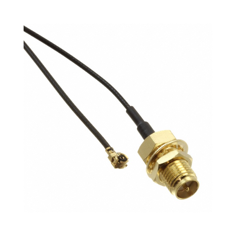 1 pcs : W9015 - CBL ASSY U.FL-RPSMA JACK-PLG 15'