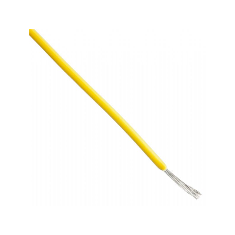 1 pcs : 1426-14-1-250-003-1-TS - HOOK-UP STRND 14AWG YEL METER