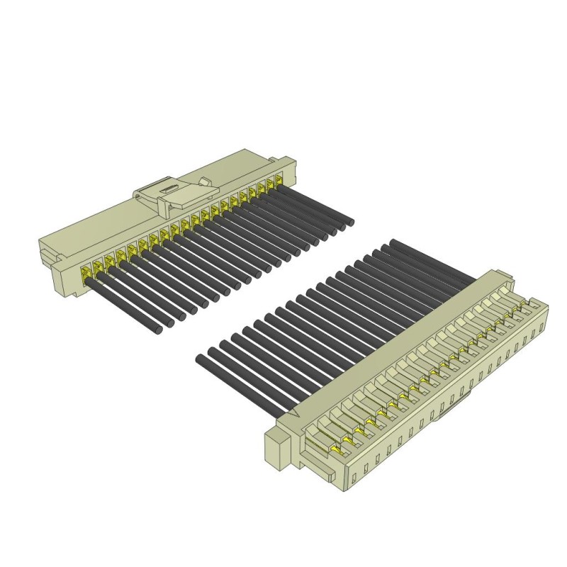 1 pcs : S1SS-20-28-GF-24.00-L1 - MICRO MATE SINGLE ROW DISCRETE W