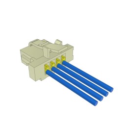 1 pcs : S1SST-04-28-GF-20.00-L - MICRO MATE SINGLE ROW DISCRETE T