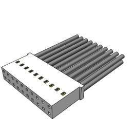 1 pcs : SMSD-10-24-L-06.00-S - .100' MINI MATE UNIVERSAL DOUBLE