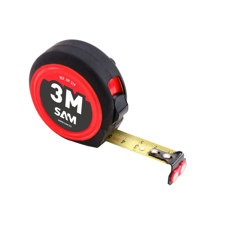 1 pcs - SAM 10m Tape Measure, Metric & Imperial