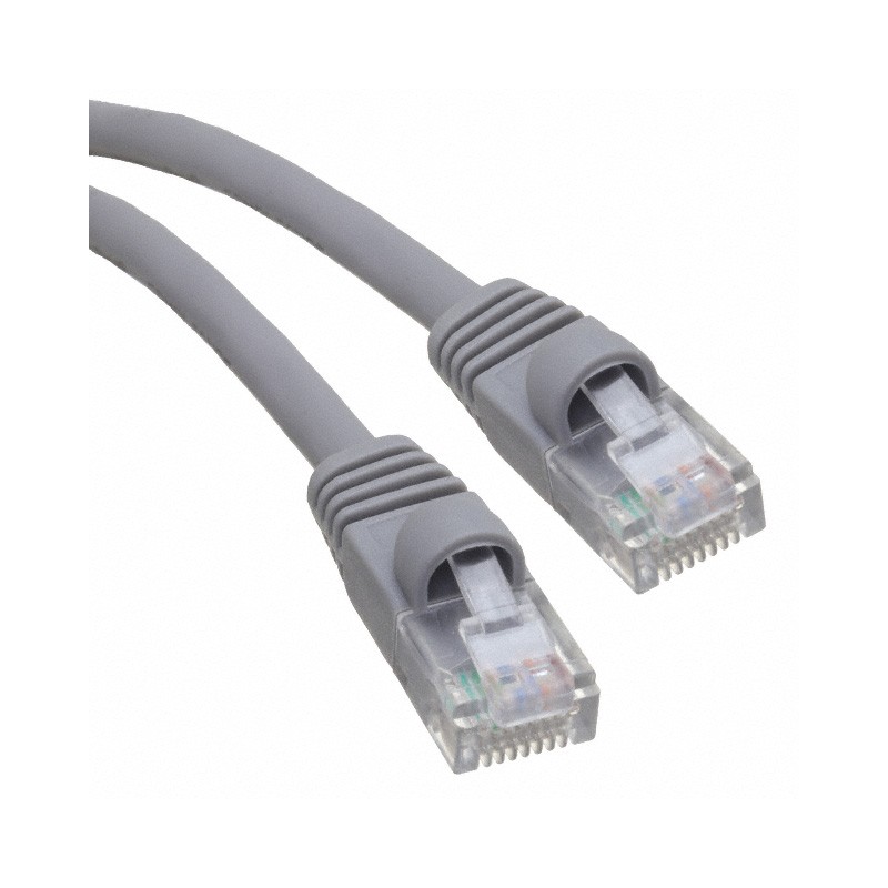 1 pcs : NPC-5E-003-GY-BB - CABLE MOD 8P8C PLUG TO PLUG 3'