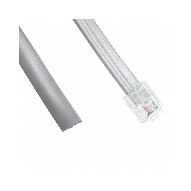 1 pcs : 513-26-6600-SV-0014F - CABLE MOD 6P6C PLUG TO CABLE 14'