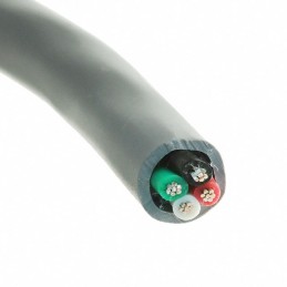 1 pcs : 86304CY SL010 - CABLE 4CON 22AWG SLATE SHLD FEET