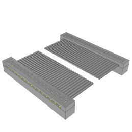 1 pcs : TCSD-15-D-04.00-01 - 2MM DOUBLE ROW FEMALE IDC ASSEMB