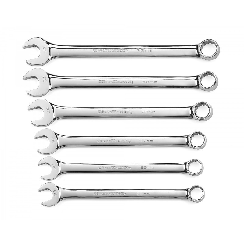 1 pcs - GearWrench 6-Piece Spanner Set, 25 - 32 mm