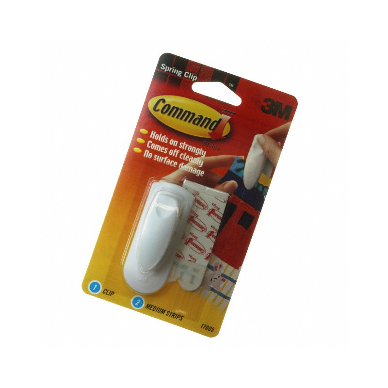 1 pcs : 17005 - CBL CLIP SPR ADH 1 CLIP 2 STRIPS