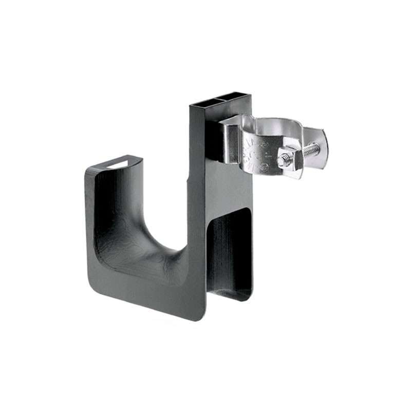 1 pcs : JP2UF100-L20 - CBL SUPPORT J-HOOK BLK FASTENER
