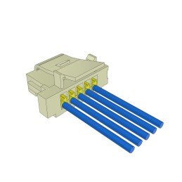 1 pcs : S1SST-05-28-GF-10.00-L - MICRO MATE SINGLE ROW DISCRETE T