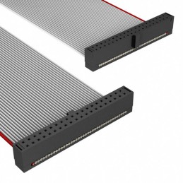 1 pcs : TCSD-20-D-02.00-01-F-N - 2MM DOUBLE ROW FEMALE IDC ASSEMB