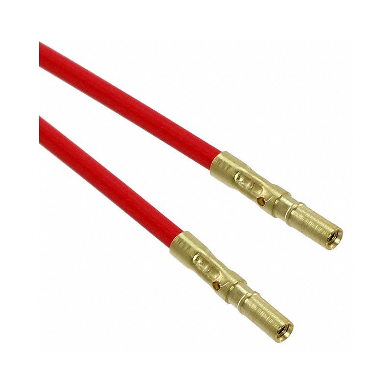 1 pcs : M80-9180099 - M80-011 SKT/SKT 22AWG 150MM