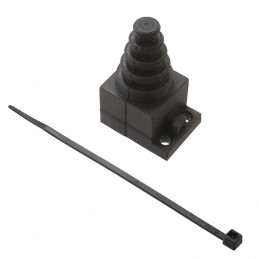 1 pcs : 0801718 - FRAME GROMMET RUBBER BLACK