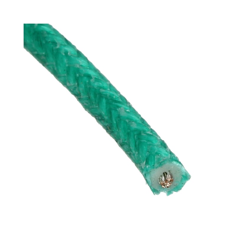 1 pcs : 3122-24-1-0500-007-1-TS - HOOK-UP STRND 24AWG GRN FEET