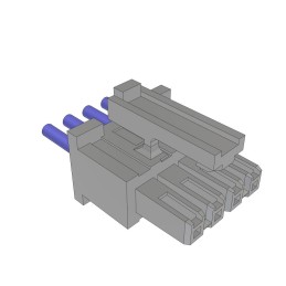 1 pcs : MMSS-04-20-F-30.00-S-K - MINI-MATE CABLE ASSEMBLY, 0.100'