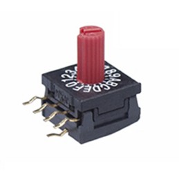 5 pcs - NKK Switches Rotary Coded DIP Switch