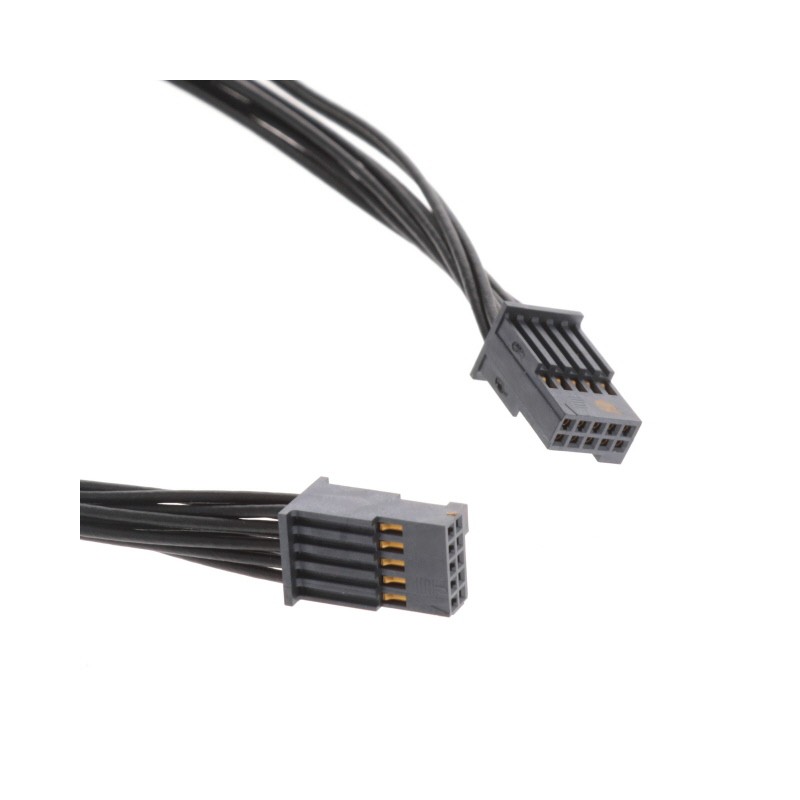 1 pcs : SFSD-05-28-G-10.00-D-NDX - .050 SOCKET DISCRETE CABLE ASSEM