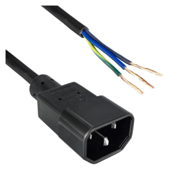 1 pcs : 317001-01 - CRD 18AWG IEC320-C14 - CBL 1.67'
