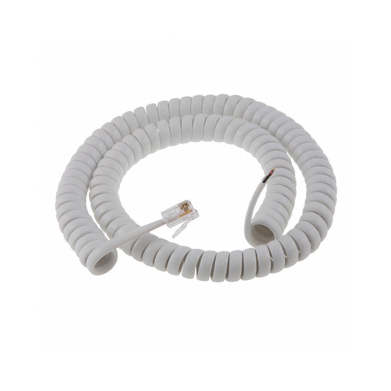 1 pcs : 523-26-4400-WH-0007F - CABLE MOD 4P4C PLUG TO CABLE 7'