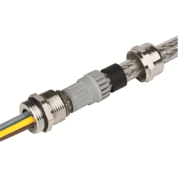 1 pcs : 50.616 Y/EMV - CABLE GLAND 5-9.5MM M16 BRASS