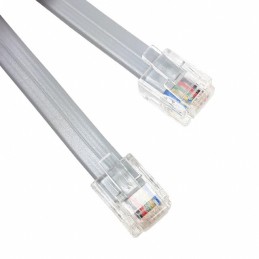 1 pcs : 510-26-6600-SV-0007F - CABLE MOD 6P6C PLUG TO PLUG 7'