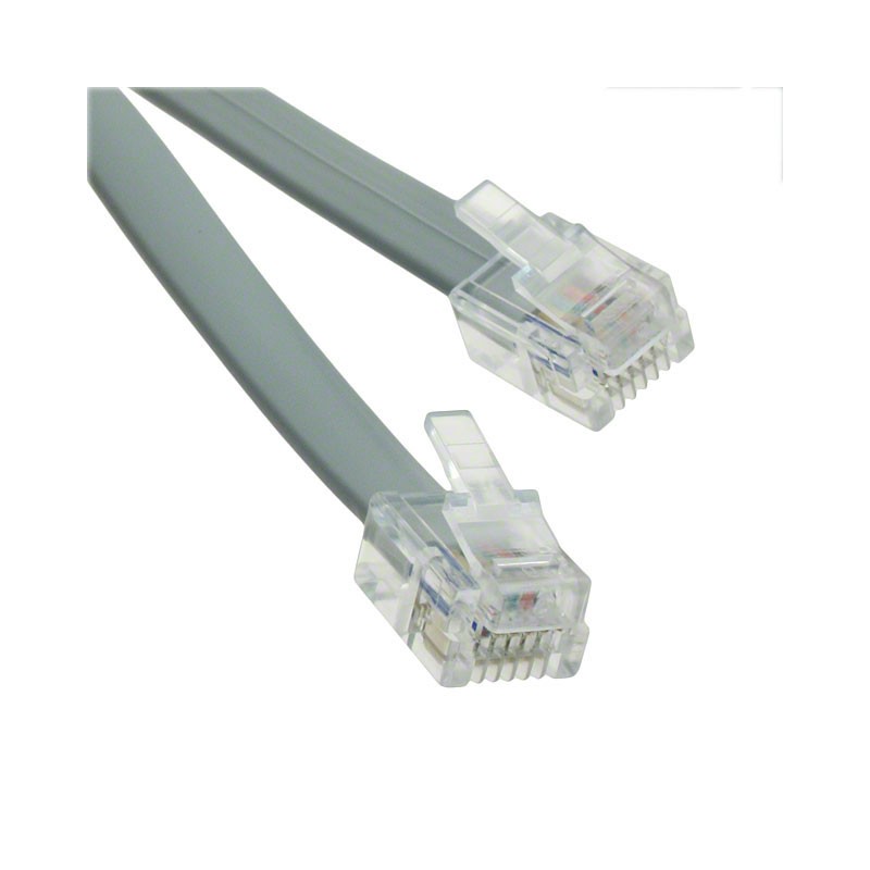 1 pcs : 512-26-6600-SV-0007F - CABLE MOD 6P6C PLUG TO PLUG 7'