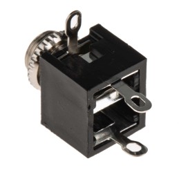 5 pcs - RS PRO Jack Connector 3.5 mm Chassis Mount Mono Socket