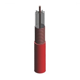 1 pcs : LPA-500-LLPL - CABLE LPA-500 RED FRPVC FEET