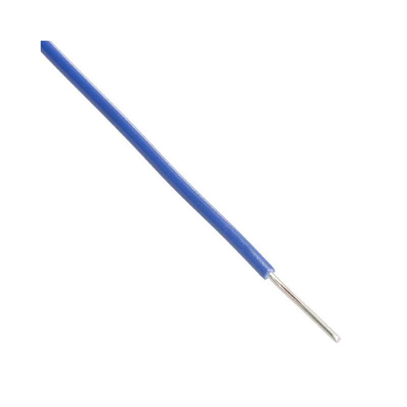 1 pcs : 1007-18-1-2000-005-1-TD - WIRE 18AWG BLUE SOLID FEET