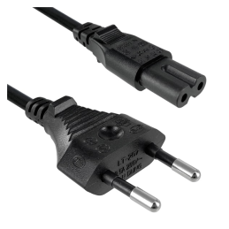 1 pcs : 360006-E01 - CORD IEC 884/EN50 075 - C7 6.56'