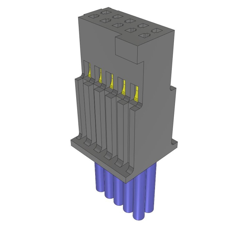 1 pcs : SFSDT-05-28-G-03.00-S - .050 (1.27) SOCKET DISCRETE CABL