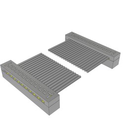 1 pcs : TCSD-10-D-04.00-01-F-N-P01 - 2MM DOUBLE ROW FEMALE IDC ASSEMB