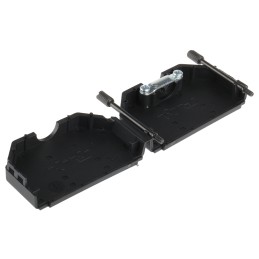 5 pcs - MH Connectors MHDPPK-SLIM Series Polyamide D Sub Backshell, 50 Way, Strain Relief