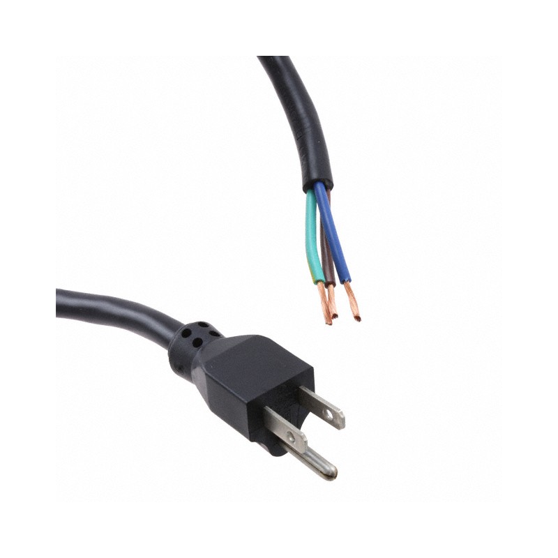 1 pcs : 311328-01 - CORD 18AWG NEMA5-15P - CBL 3.28'