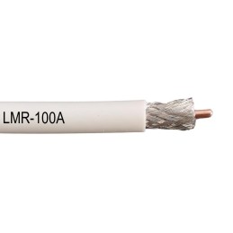 1 pcs : LMR-100A-PVC-W-1ft - LMR-100A-WHITE Coax price per 1f