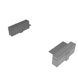 1 pcs : HCSD-08-D-12.00-01-N - IDC SOCKET AND TERMINAL CABLE AS