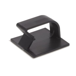 1 pcs : BEC75-A-L20 - CBL CLIP WIRE SADDLE BLACK ADH