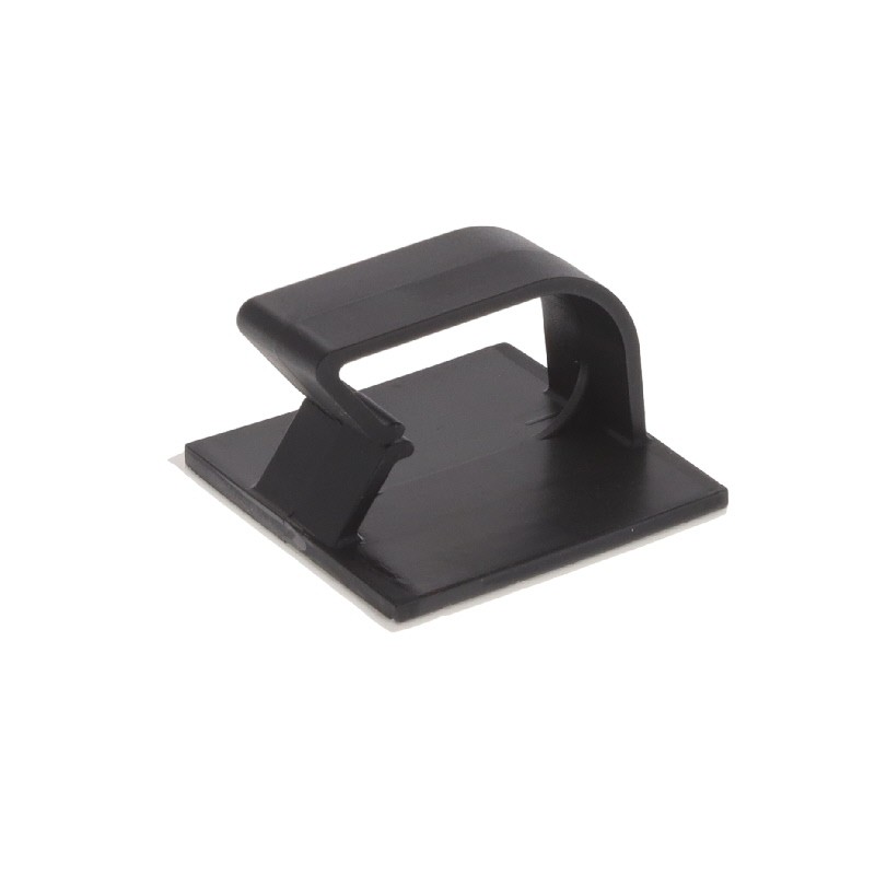 1 pcs : BEC75-A-L20 - CBL CLIP WIRE SADDLE BLACK ADH