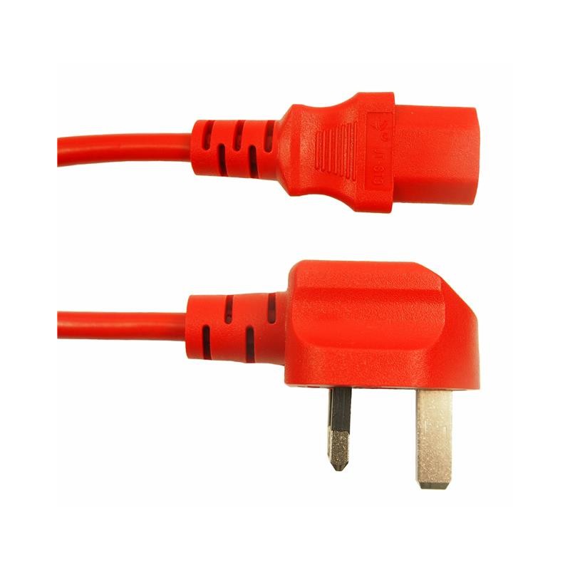 1 pcs : BAC2559 - UK IEC LEAD RED 0.5M