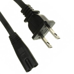 1 pcs : 223021-01 - CORD 18AWG 1-15P - 320-C7 8' BLK