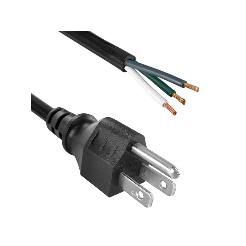 1 pcs : 211011-01 - CORD 18AWG NEMA 5-15P TO CBL 6'